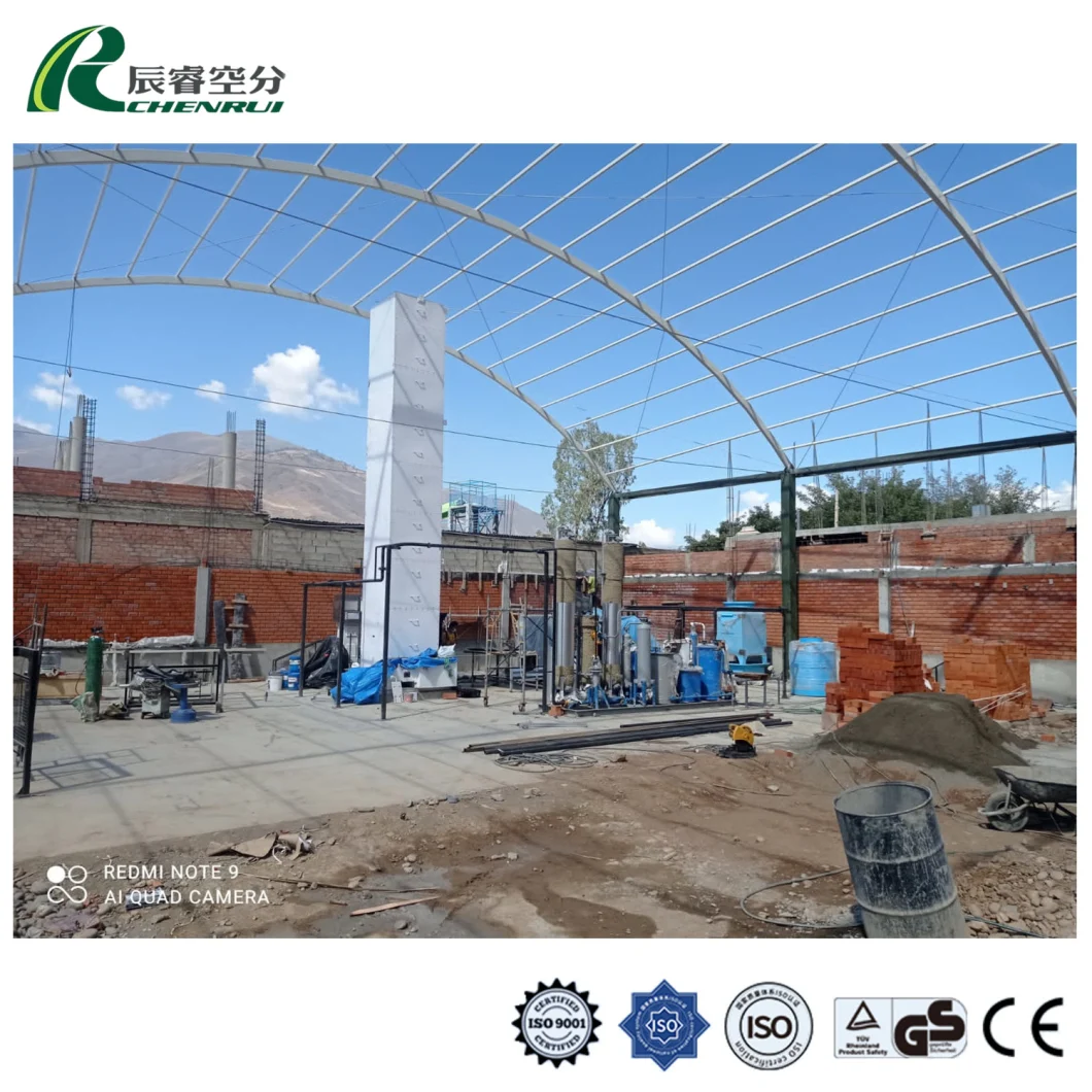 Chenrui Cryogenic Oxygen Gas Plant with Oxygen Gas Cylinder Filling Plant Machinery