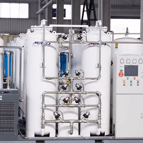 Low Energy Consumption O2 Gas Production Machine Vpsa Oxygen Generator for Filling Station