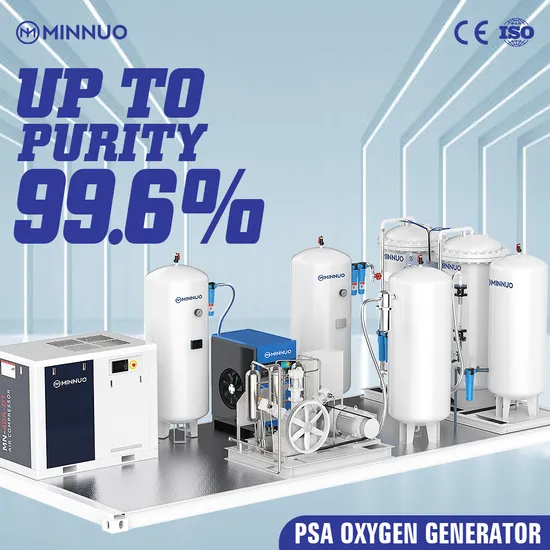 Low Energy Consumption O2 Gas Production Machine Vpsa Oxygen Generator for Filling Station