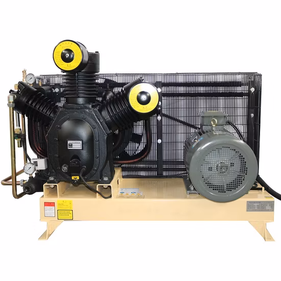 산업용 30/40 바 부스터 피스톤 공기 가스 피스톤 압축기 기계, 전기 AC, 중간 고압, 3MPa/435psi, 다이어프램 부품, 오일 냉각